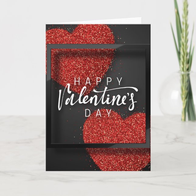 Carte Joyeuse Saint-Valentin (Devant)