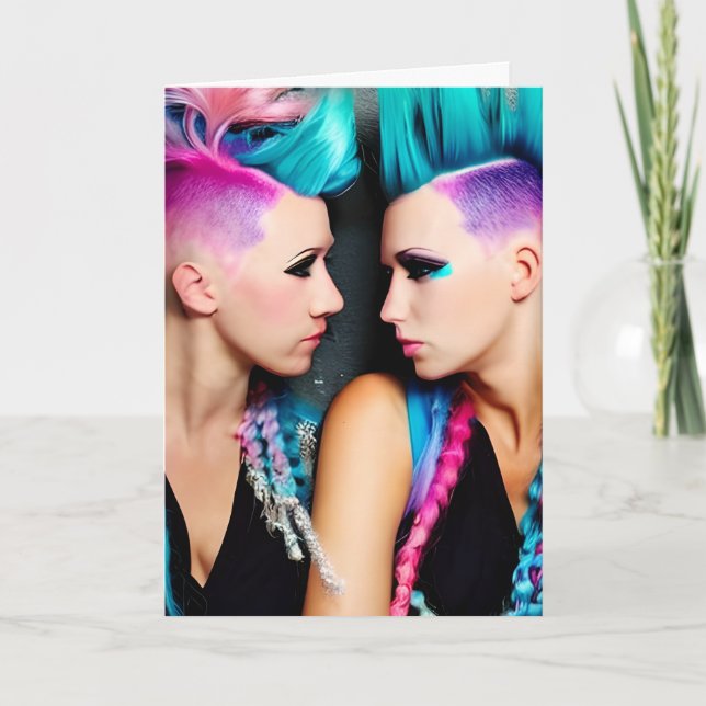 Carte Joyeuse Saint-Valentin | Amour LGBTQ+ (Devant)
