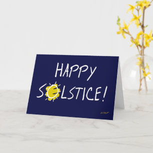 Carte Joyeuse Solsice d'hiver ! -