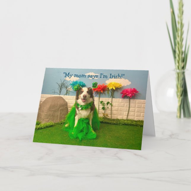 Carte Joyeuse St Patrick (Devant)