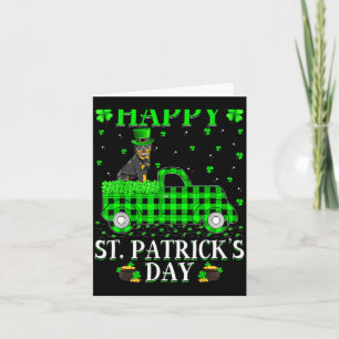 Carte Joyeuse St Patricks Day Et T Shirt Shamrock_1