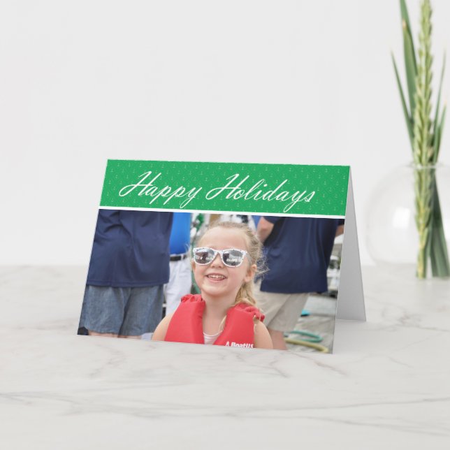 Carte Joyeuses fêtes - Cadre photo (Devant)