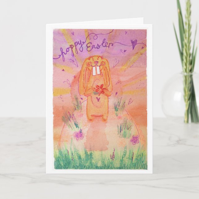 Carte Joyeuses Pâques ! (Devant)