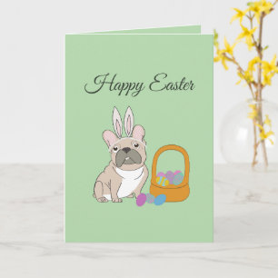 Carte Joyeuses Pâques, chien