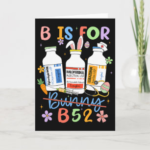 Carte Joyeuses Pâques Drôle Psychologue Infirmière B Est