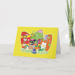 Carte Joyeuses Pâques Kwamis