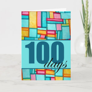 Carte Joyeux 100e jour anniversaire de la Corée Baek-il 