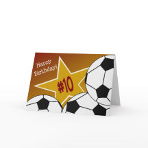 Joyeux 10ème anniversaire, étoile du football !