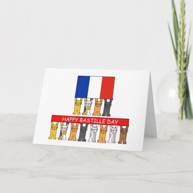 Carte Joyeux 14 juillet (Devant)