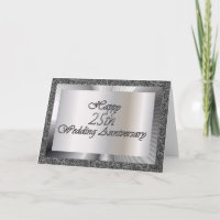 Joyeux 25e anniversaire de mariage