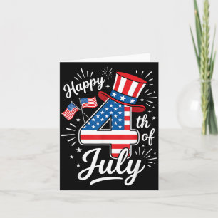 Carte Joyeux 4 juillet