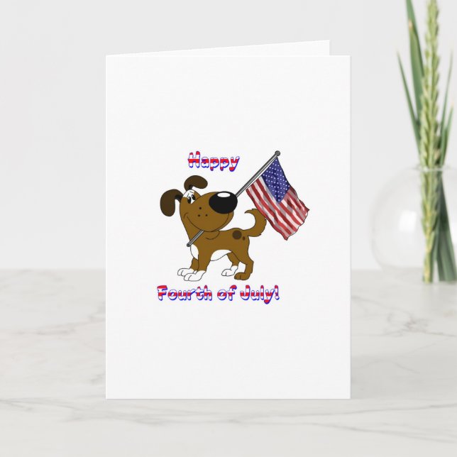 Carte Joyeux 4 juillet ! (Devant)
