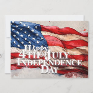 Carte Joyeux 4 juillet - Jour de l'Indépendance
