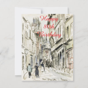 Carte Joyeux 50e anniversaire