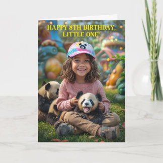 Carte Joyeux 8e anniversaire