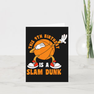 Carte Joyeux 9 Anniversaire 9 Anniversaire Dab Bysketbyl