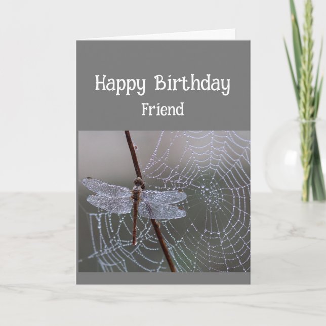Carte Joyeux Ami de Dragonfly Dragonflies (Devant)