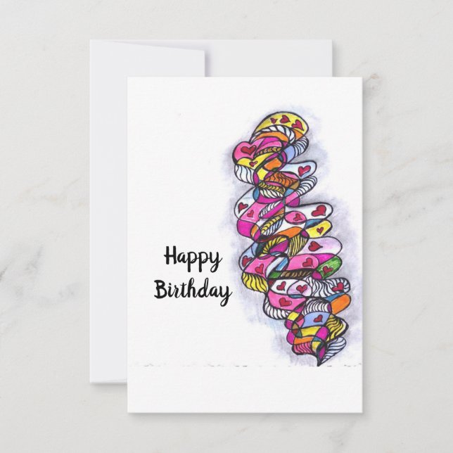 Carte Joyeux anniversaire (Devant)