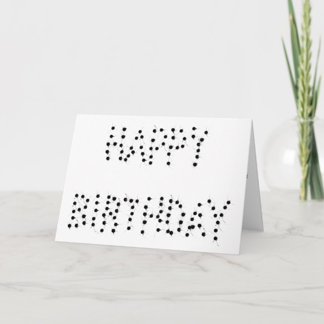 Carte Joyeux anniversaire (Devant)