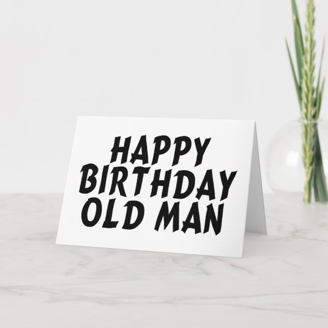 Carte Joyeux Anniversaire (Devant)