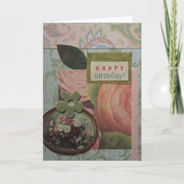 Carte Joyeux anniversaire (Devant)