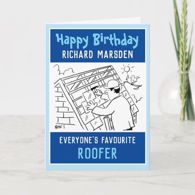Carte Joyeux anniversaire (Devant)