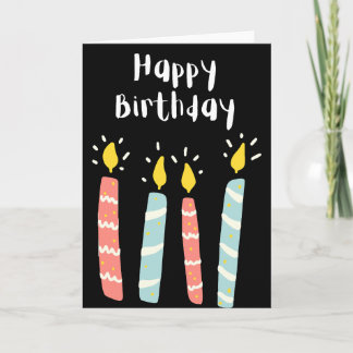 Carte Joyeux anniversaire