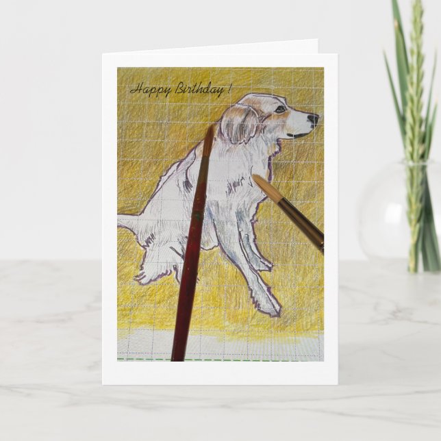 Carte Joyeux anniversaire (Devant)