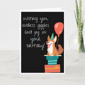 Carte Joyeux anniversaire