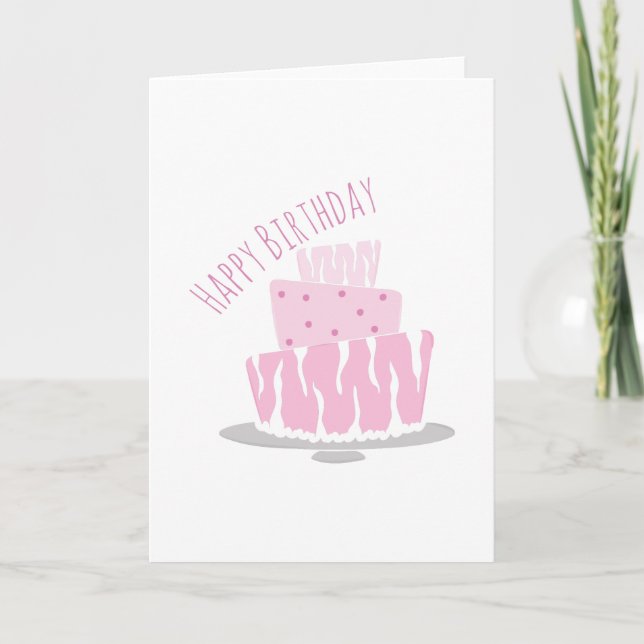Carte Joyeux Anniversaire (Devant)