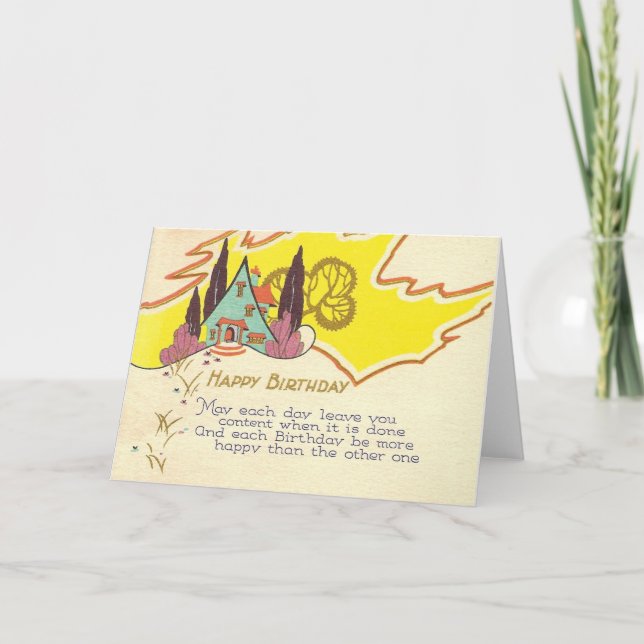 Carte Joyeux anniversaire (Devant)