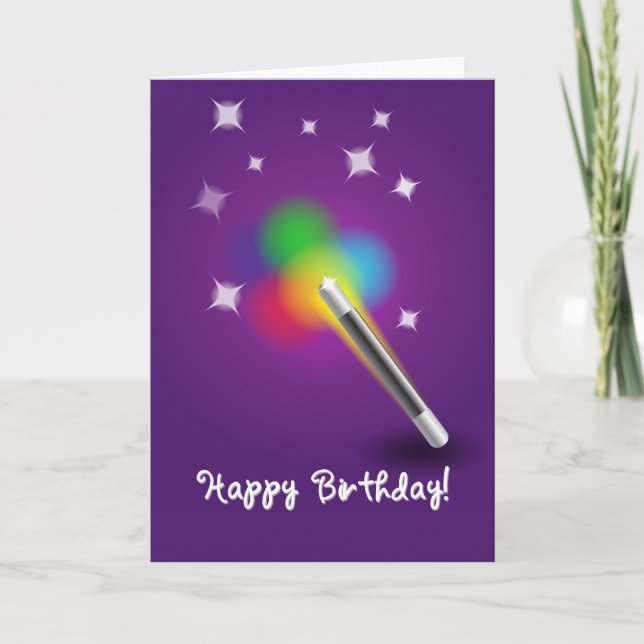 Carte Joyeux anniversaire (Devant)