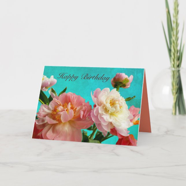 Carte Joyeux anniversaire (Devant)