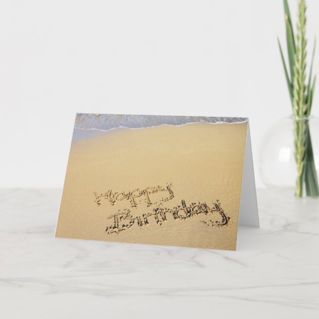 Carte Joyeux anniversaire (Devant)