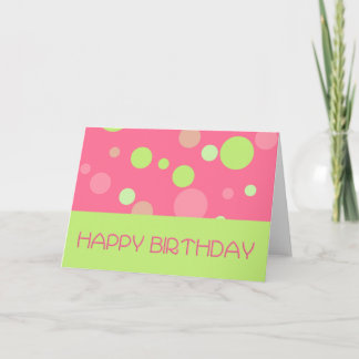 Carte Joyeux anniversaire