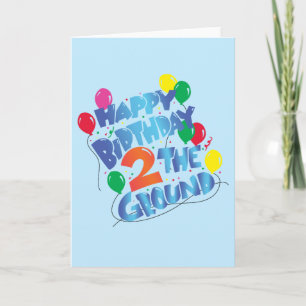 Carte Joyeux anniversaire