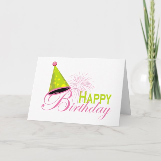 Carte Joyeux anniversaire (Devant)