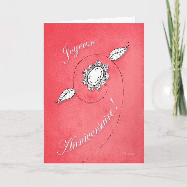 Carte Joyeux Anniversaire ! (Devant)