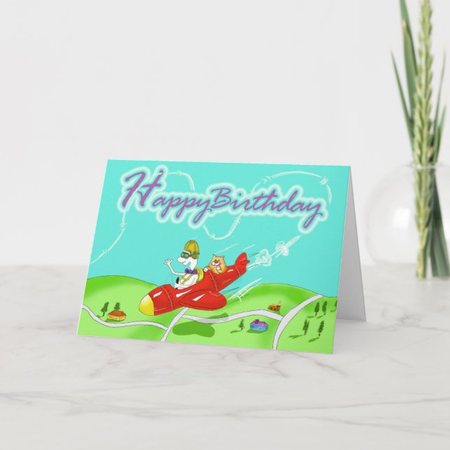 Carte joyeux anniversaire (Devant)