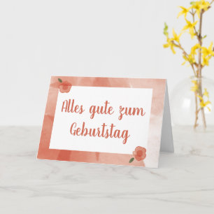 Carte Joyeux anniversaire