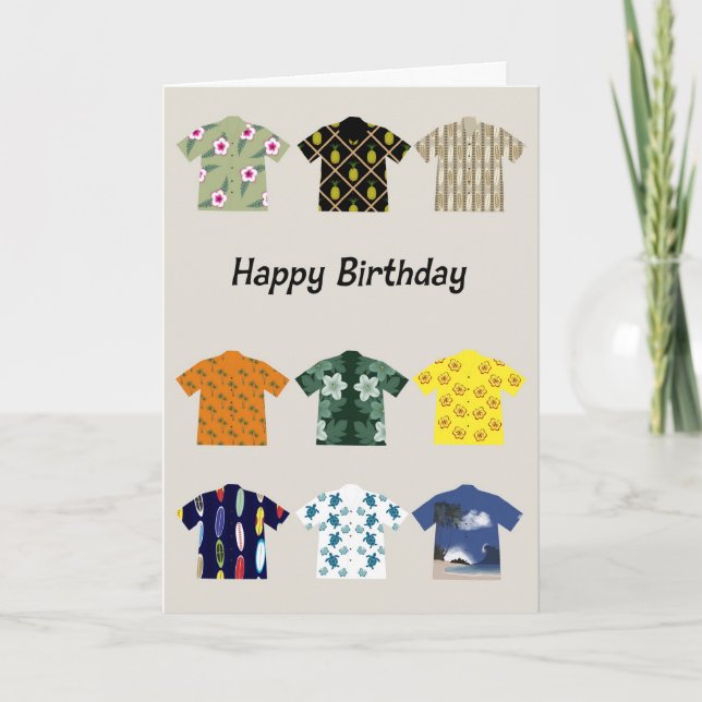 Carte Joyeux anniversaire (Devant)