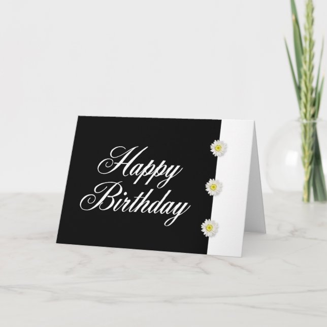 Carte Joyeux anniversaire (Devant)