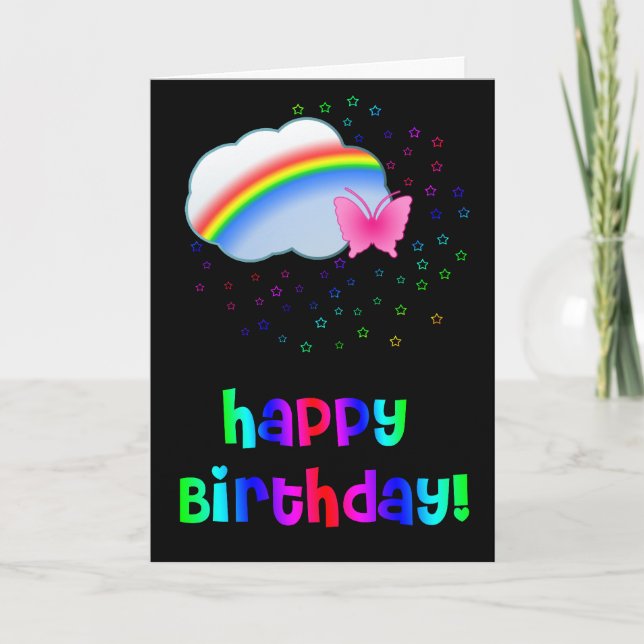 Carte Joyeux anniversaire (Devant)