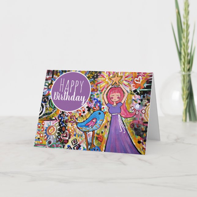 Carte Joyeux anniversaire ! (Devant)