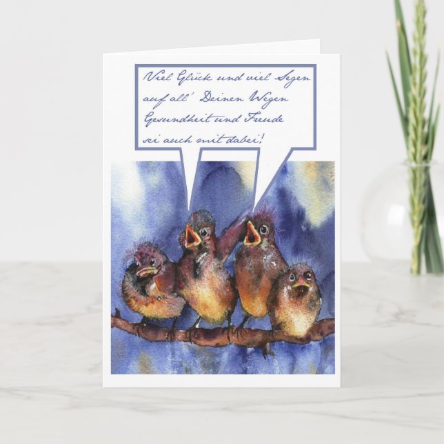 Carte Joyeux anniversaire (Devant)