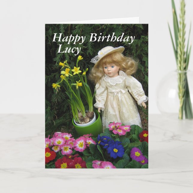 Carte Joyeux anniversaire (Devant)