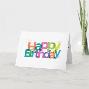 Carte Joyeux Anniversaire