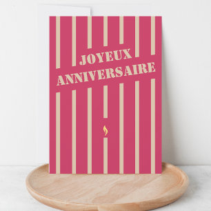 Carte Joyeux anniversaire