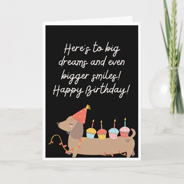 Carte Joyeux anniversaire (Devant)