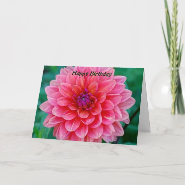 Carte Joyeux anniversaire (Devant)